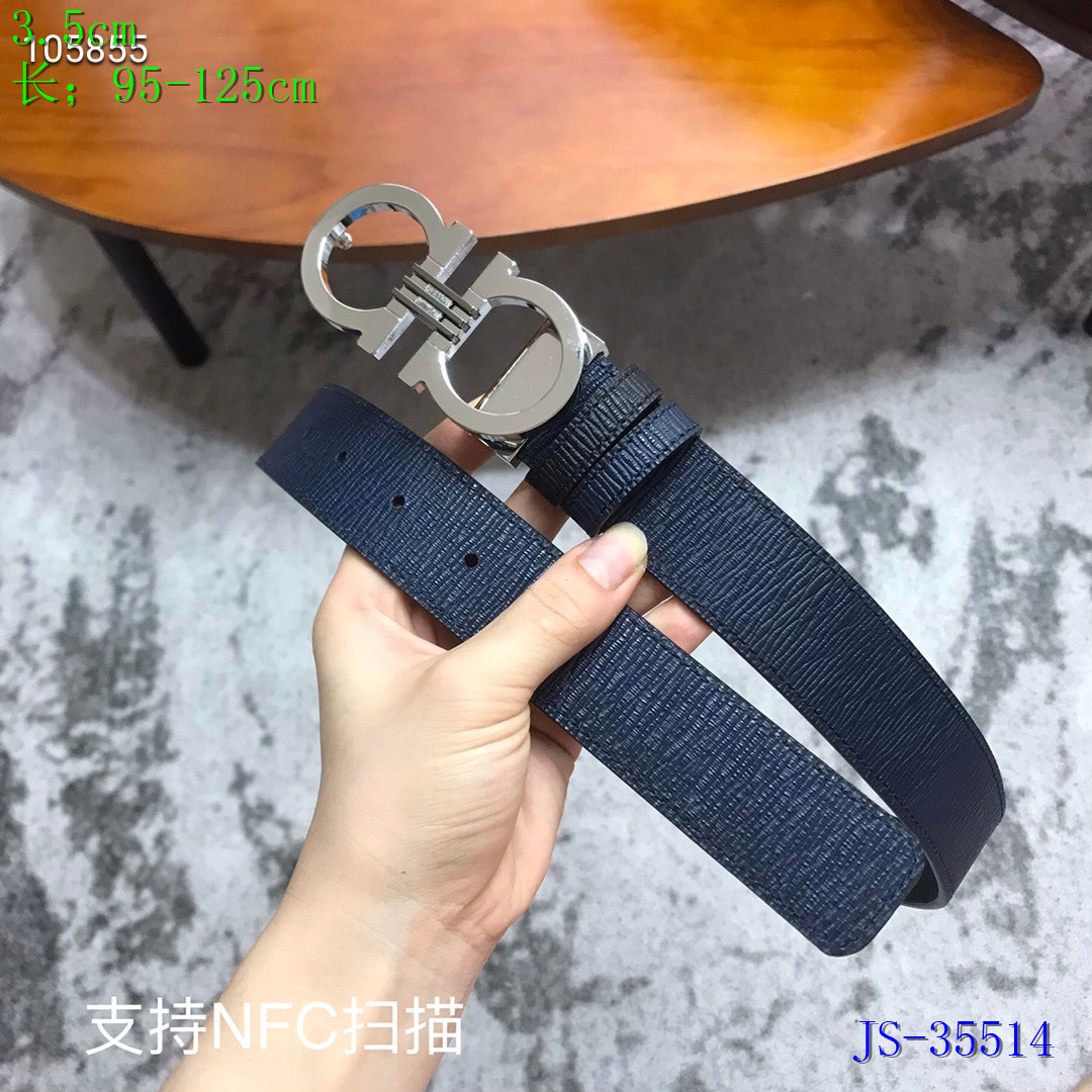 Ferragamo Belts 3.5 cm Width 235